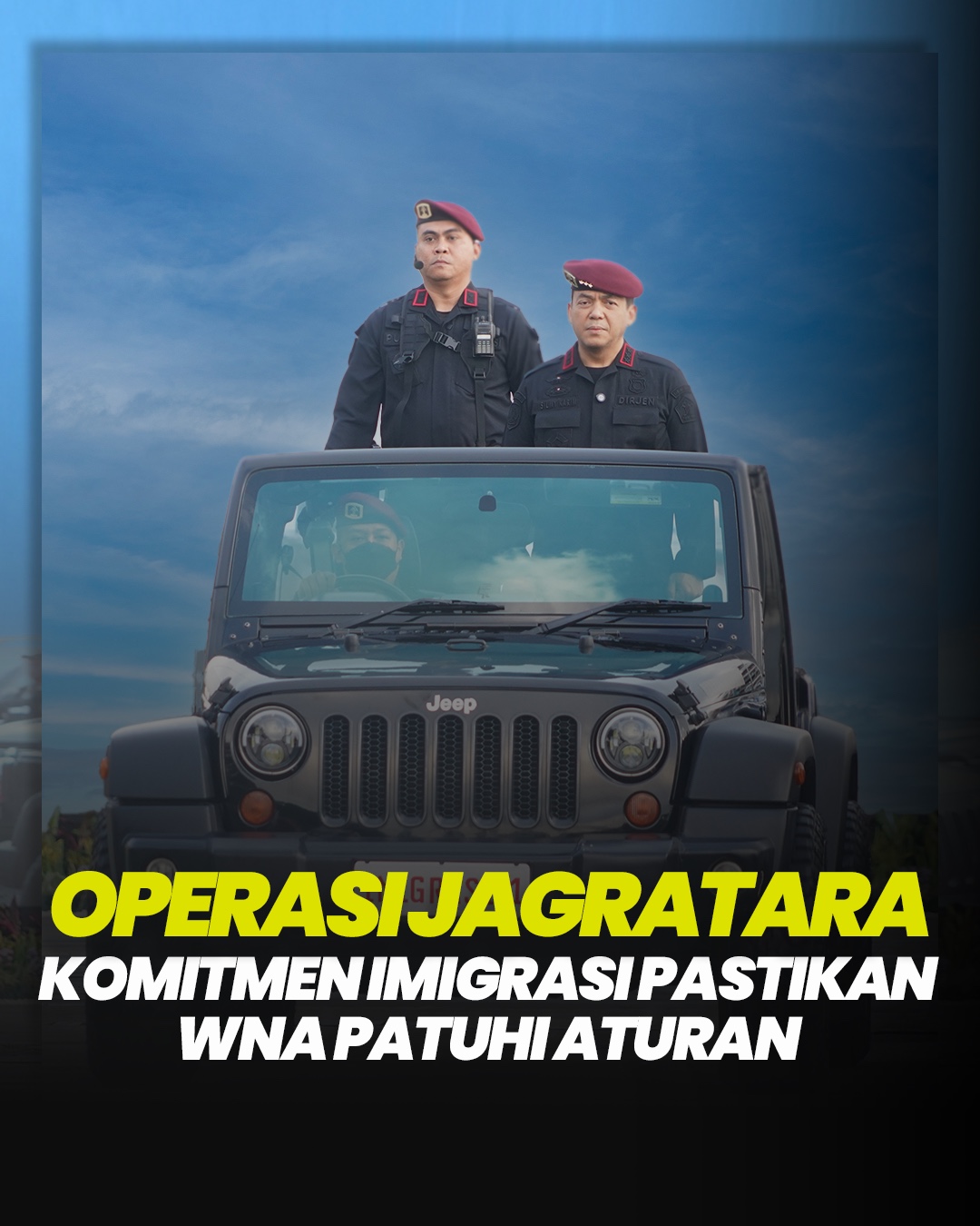 Direktorat Jenderal Imigrasi Gelar Operasi Jagratara: Upaya Pengawasan Orang Asing di Indonesia